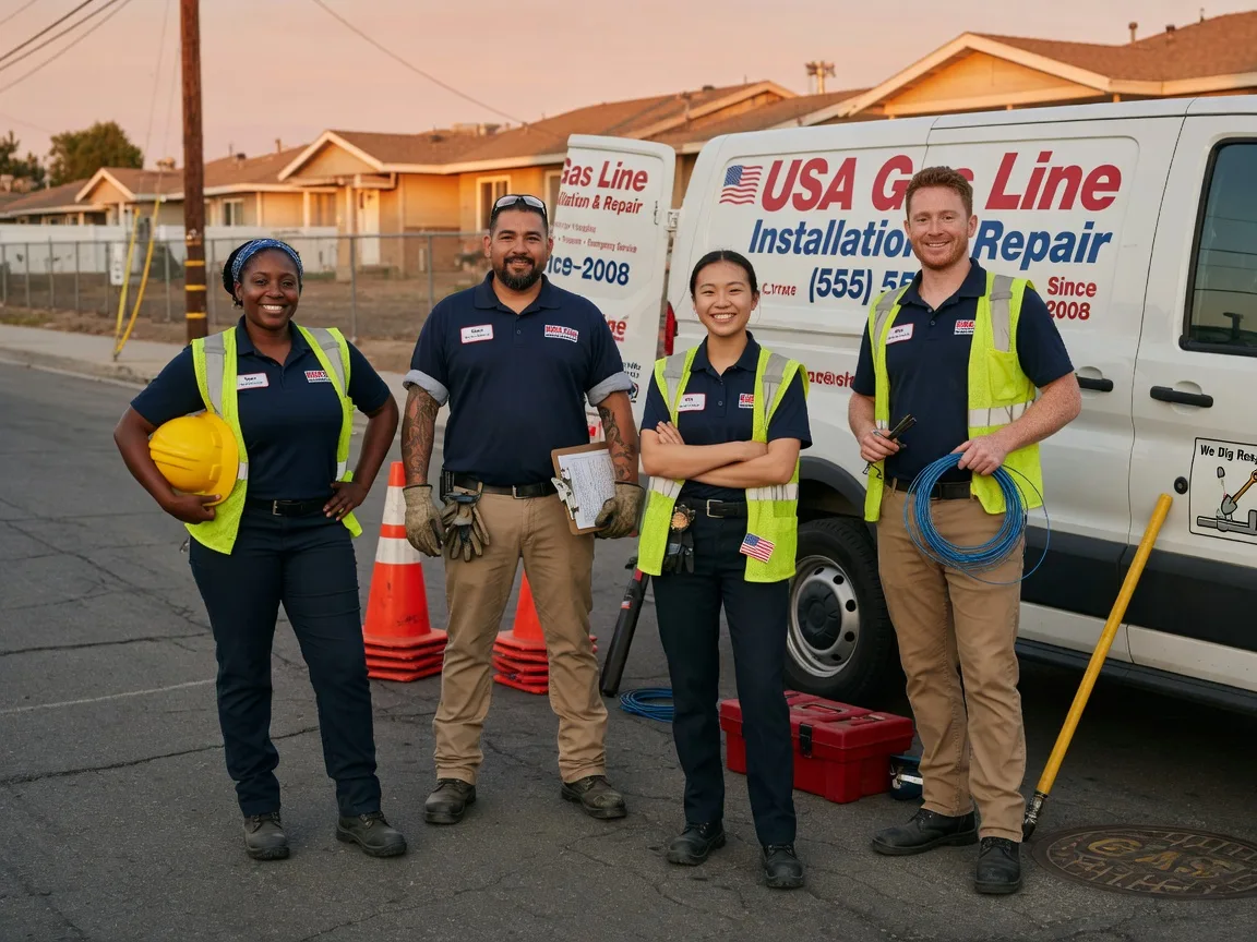Gas Line Installation company in Mount Vernon, AR